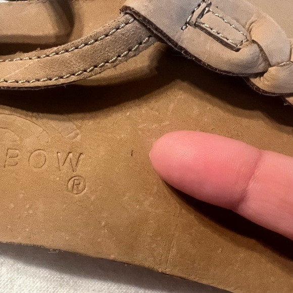 Rainbow Sandals with braided detail and ankle strap - Picture 6 of 6